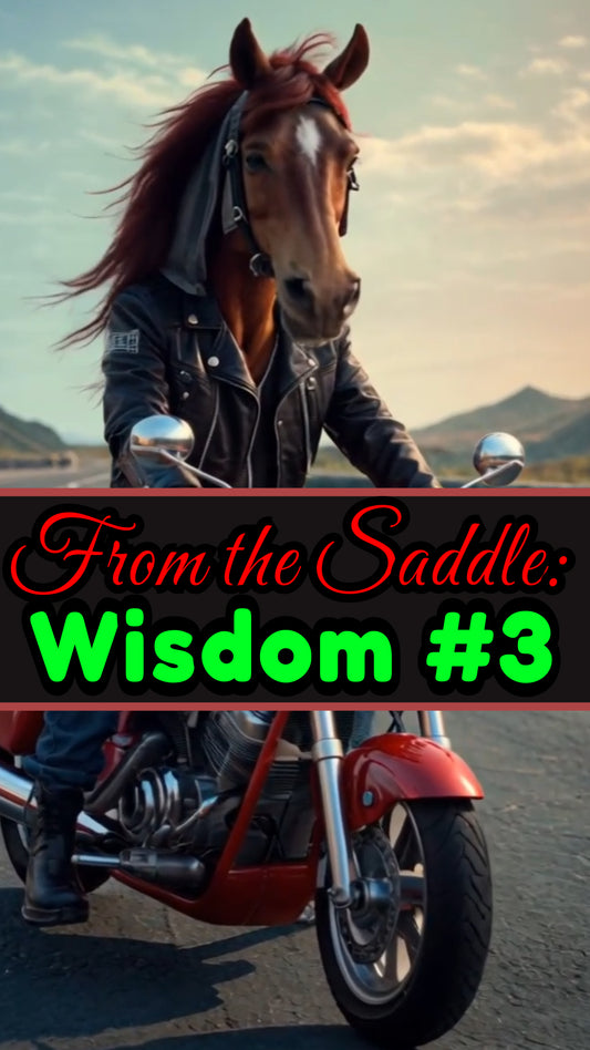 Motorhorse Wisdom #3 Ride or Eat Dust