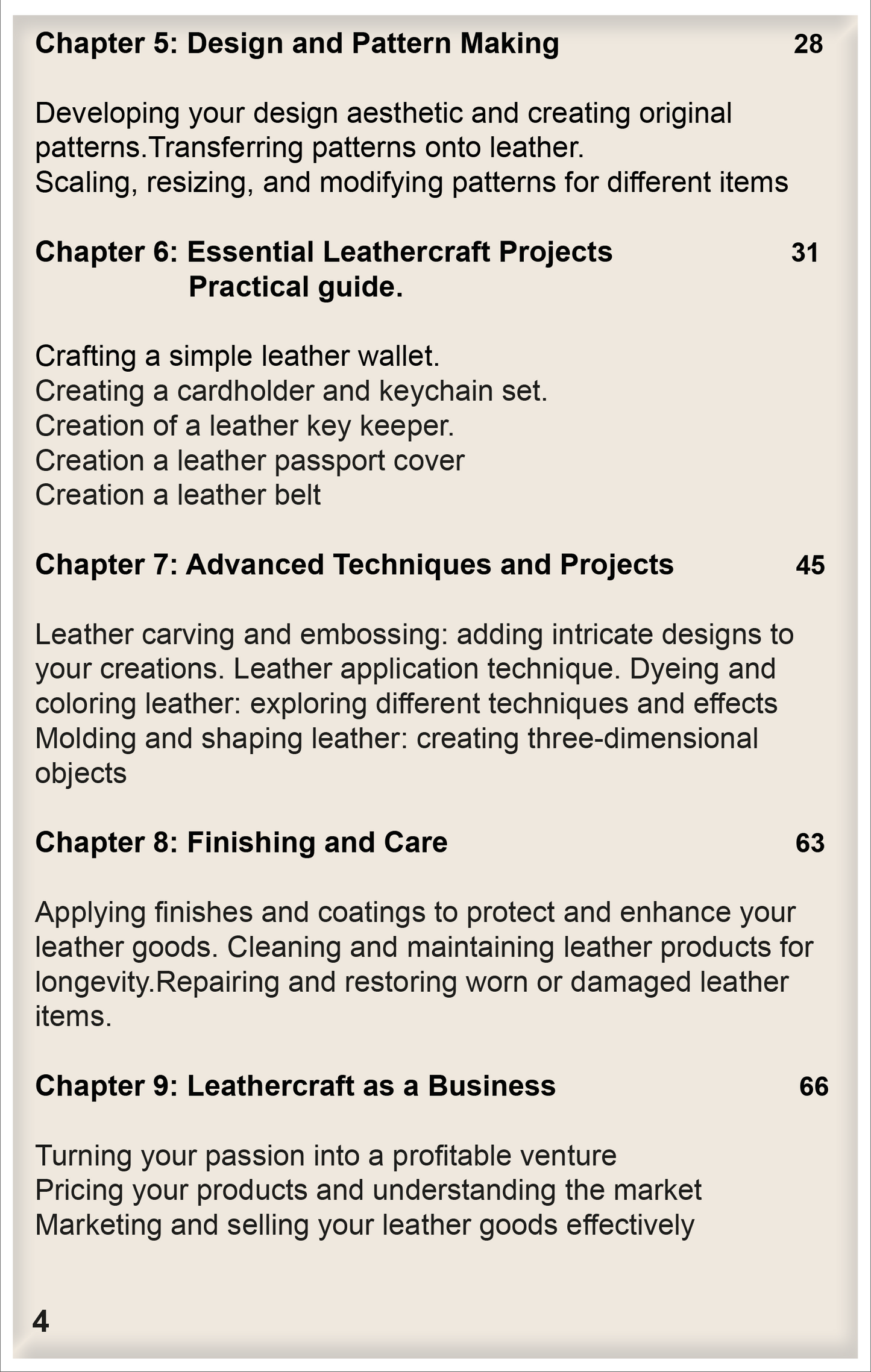 Leather Craft Book - Book in PDF format (e-book)