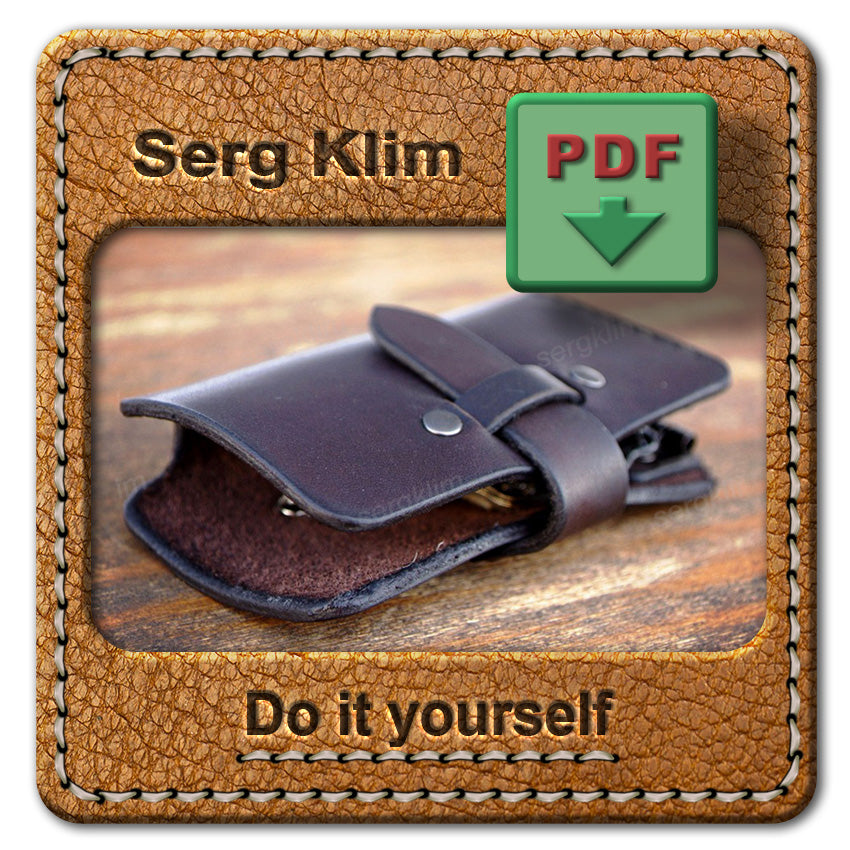 Leather keychain template #10 - Elevate Your Everyday Carry - Pdf Download