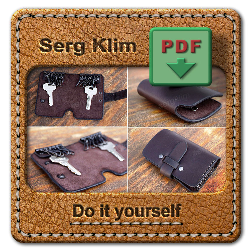 Leather keychain template #10 - Elevate Your Everyday Carry - Pdf Download