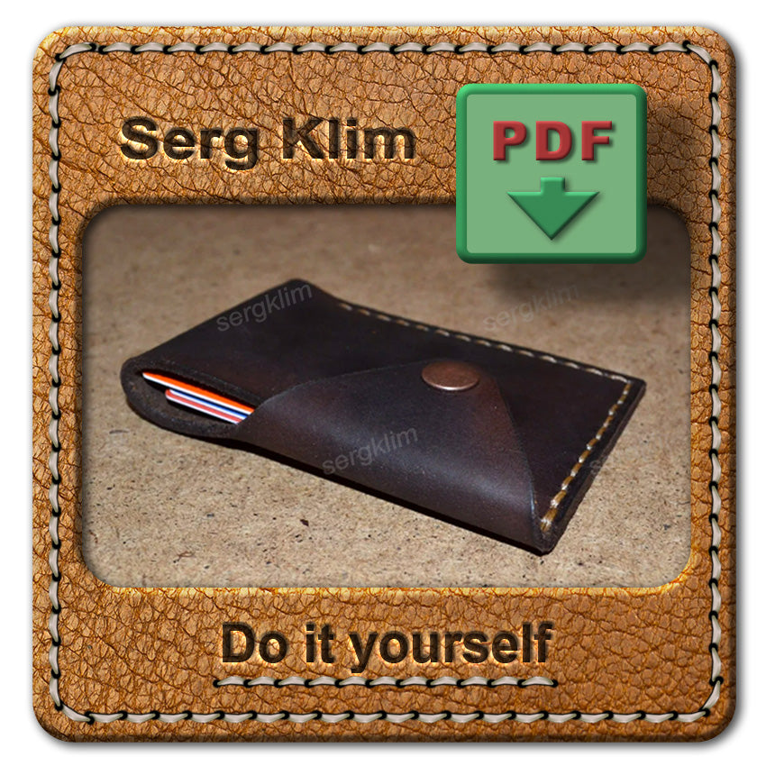 Leather Cardholder Pattern #1 - Unleash Your Creativity - Pdf Download