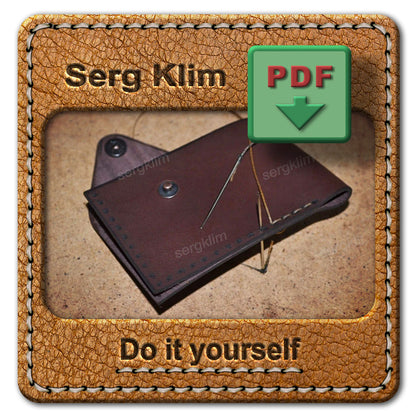 Leather Cardholder Pattern #1 - Unleash Your Creativity - Pdf Download