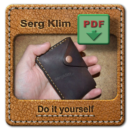 Leather Cardholder Pattern #1 - Unleash Your Creativity - Pdf Download