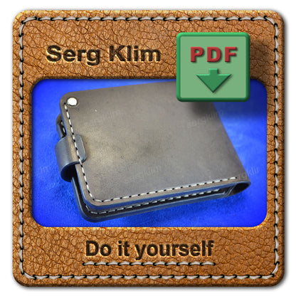 Leather Wallet Pattern #2 - Elevate Your Leathercraft Skills - Leather wallet Template