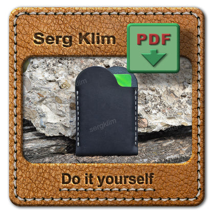 Leather Cardholder Pattern #4 - Handcrafted Excellence - Pdf Download