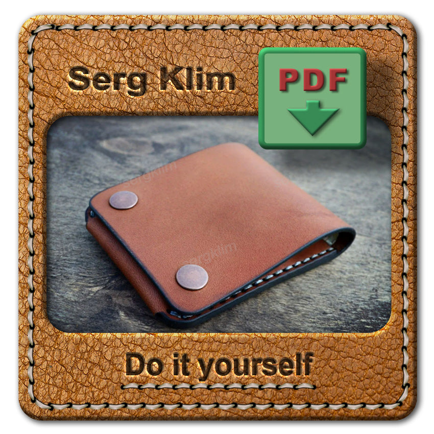 Leather Cardholder Pattern #5 - Craftsmanship at Your Fingertips - Pdf Download