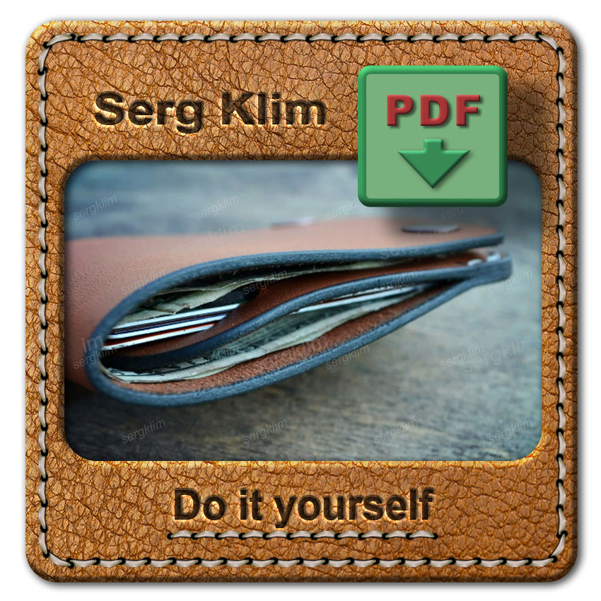 Leather Cardholder Pattern #5 - Craftsmanship at Your Fingertips - Pdf Download