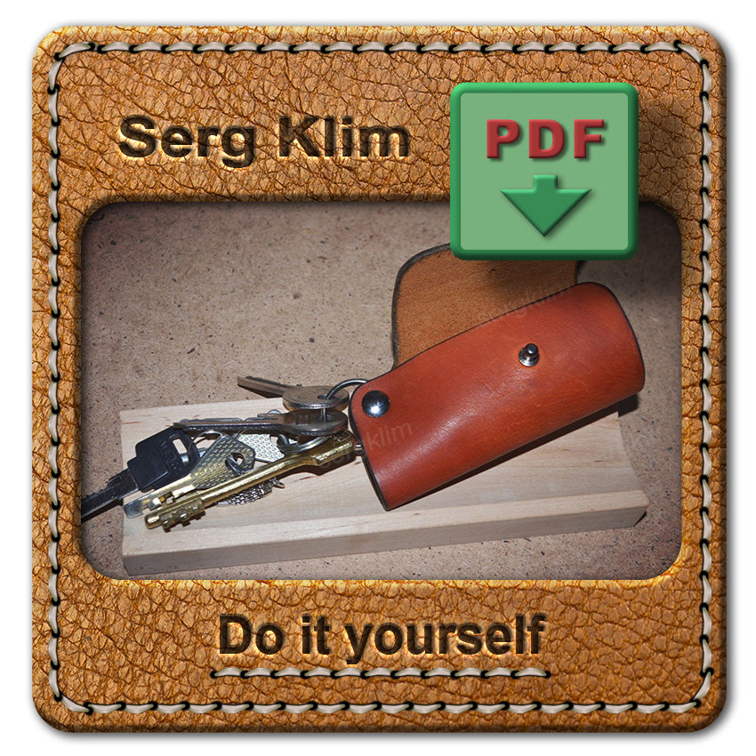 Leather Key case Pattern #8 - The Perfect Blend of Style and Functionality - Pdf Download