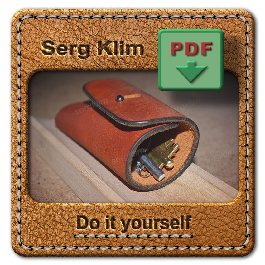 Leather Key case Pattern #8 - The Perfect Blend of Style and Functionality - Pdf Download