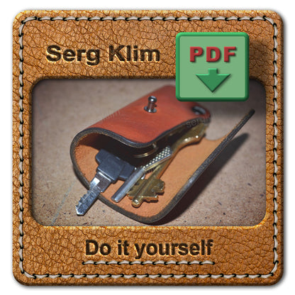 Leather Key case Pattern #8 - The Perfect Blend of Style and Functionality - Pdf Download