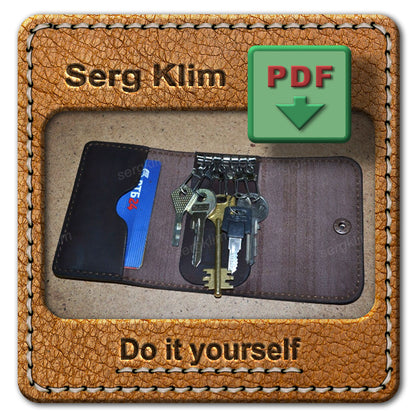 Leather Key case Pattern #9 -Unlock Your Creativity - Pdf Download