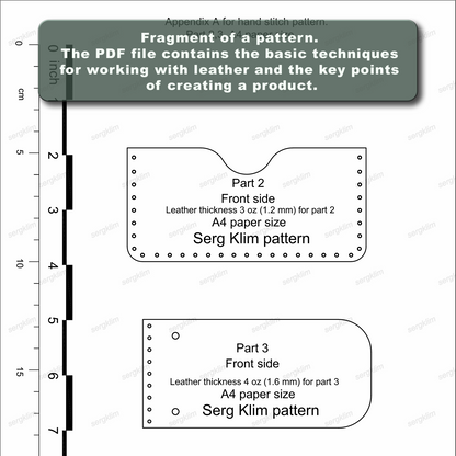 Leather Key case Pattern #9 -Unlock Your Creativity - Pdf Download